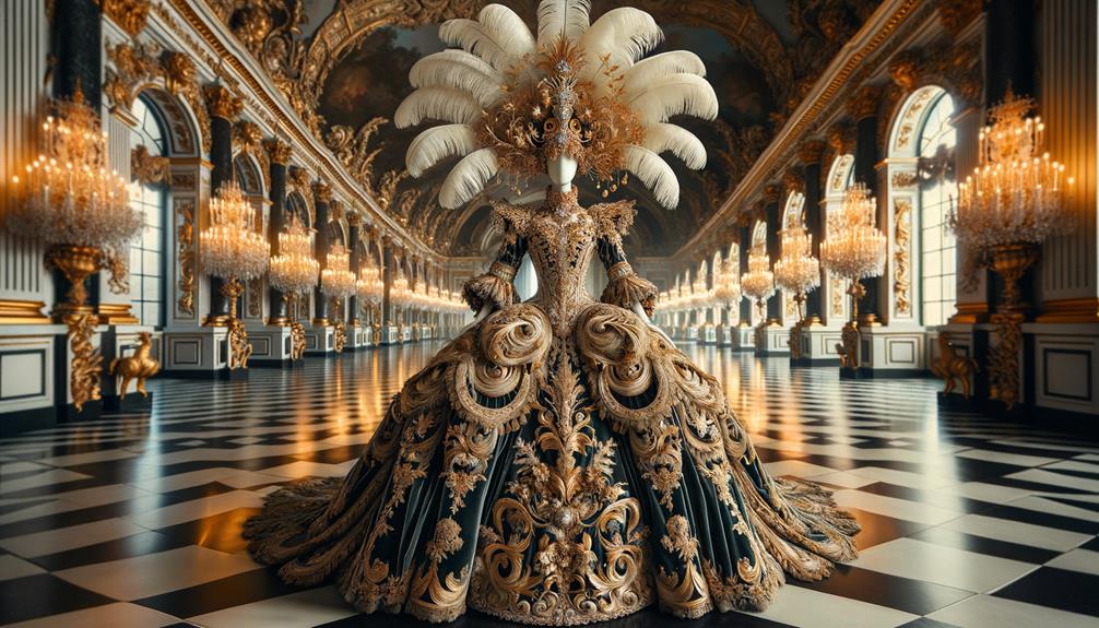 baroque fashion symbolism analysis