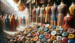 buttons in medieval fashion