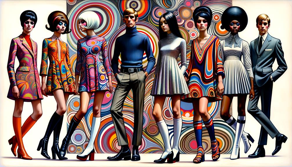 Twiggy 1960s Mod Fashion Twiggy 1960s Mod Fashion