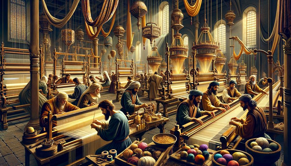 Silk Luxury Medieval Fabric creating quality products efficiently creating quality products efficiently