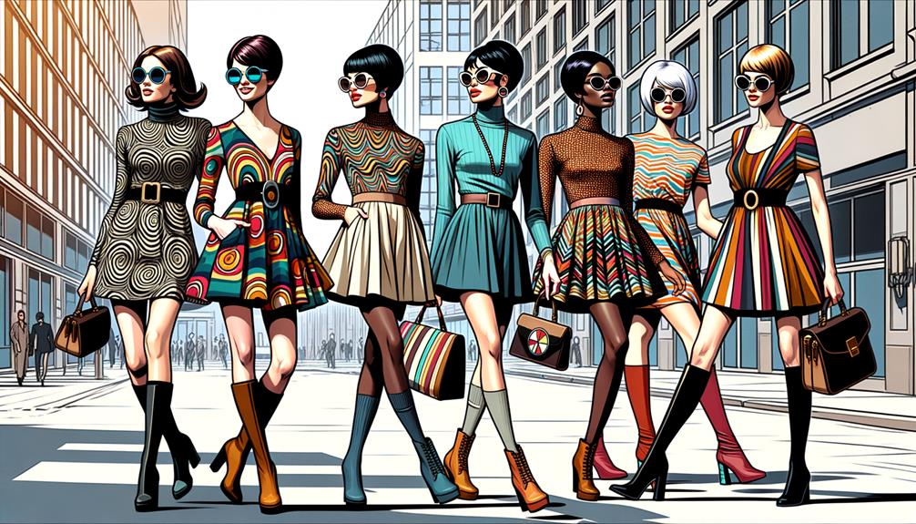 fashionable 1960s clothing styles