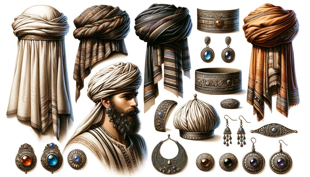 Clothing of Ancient Israel fashionable headwear and accessories fashionable headwear and accessories