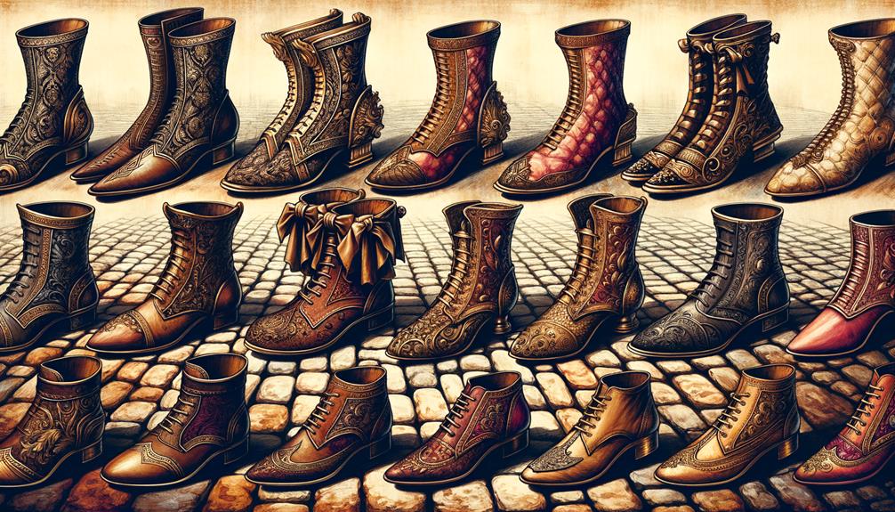 historical fashion and footwear