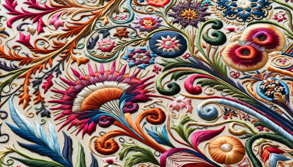 historical roots in embroidery