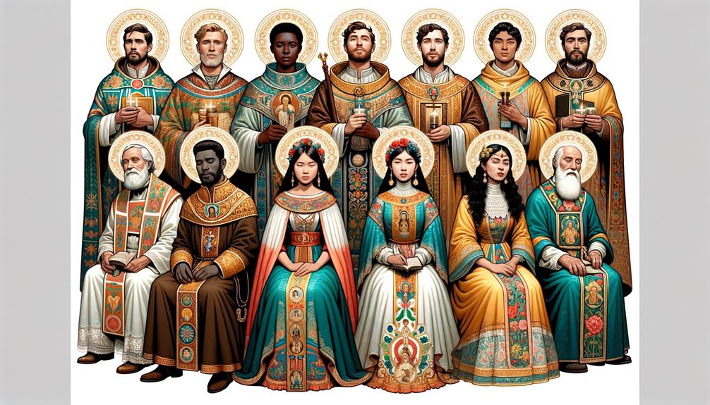 influence of saints in fashion