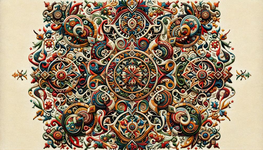 knitting with intricate designs