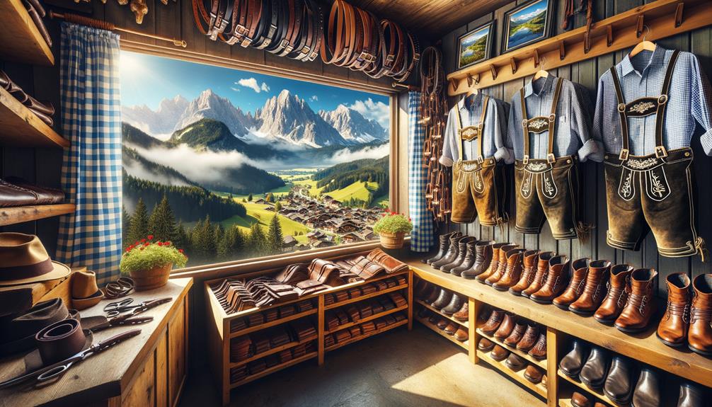 lederhosen shopping in germany