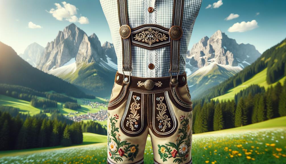 Lederhosen German Leather Breeches