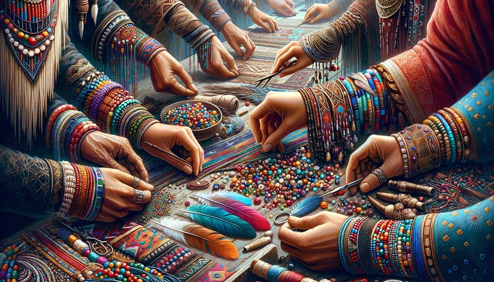 Indigenous North American Fashion materials and techniques used materials and techniques used