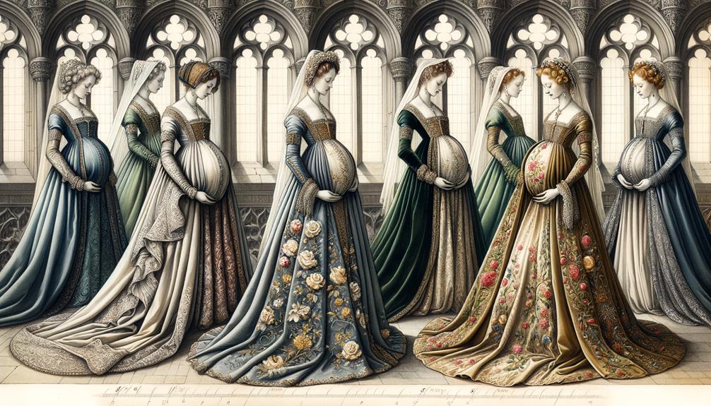 maternity fashion in history