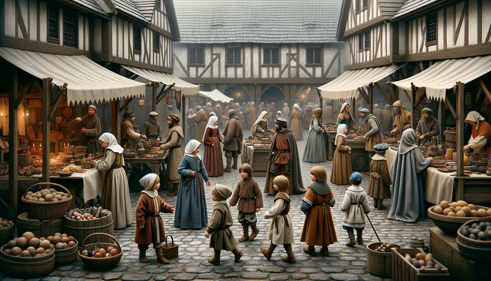 Childrens Clothing Medieval Era