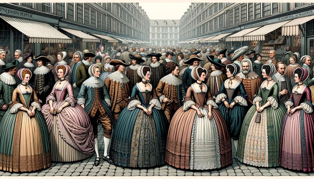 middle class fashion in 19th century