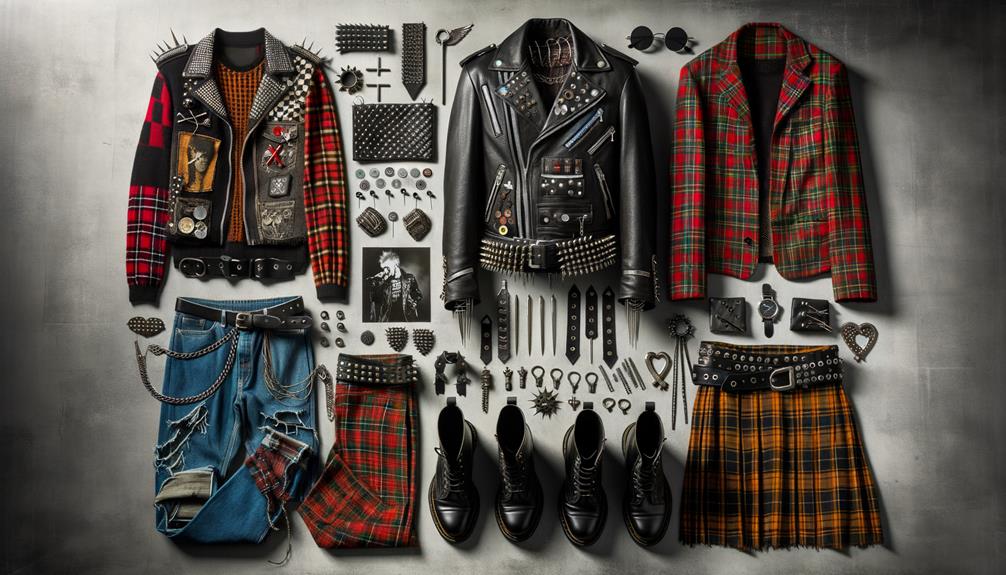 punk fashion statement pieces