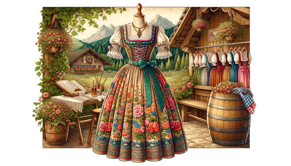 traditional bavarian dress elements