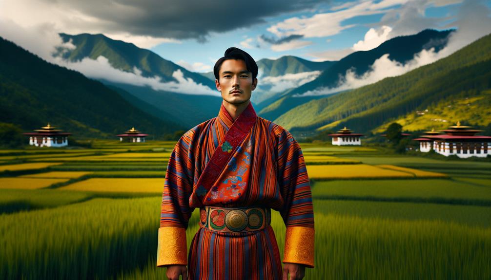 traditional bhutanese dress worn