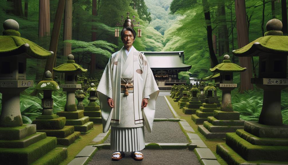 traditional shinto priest attire